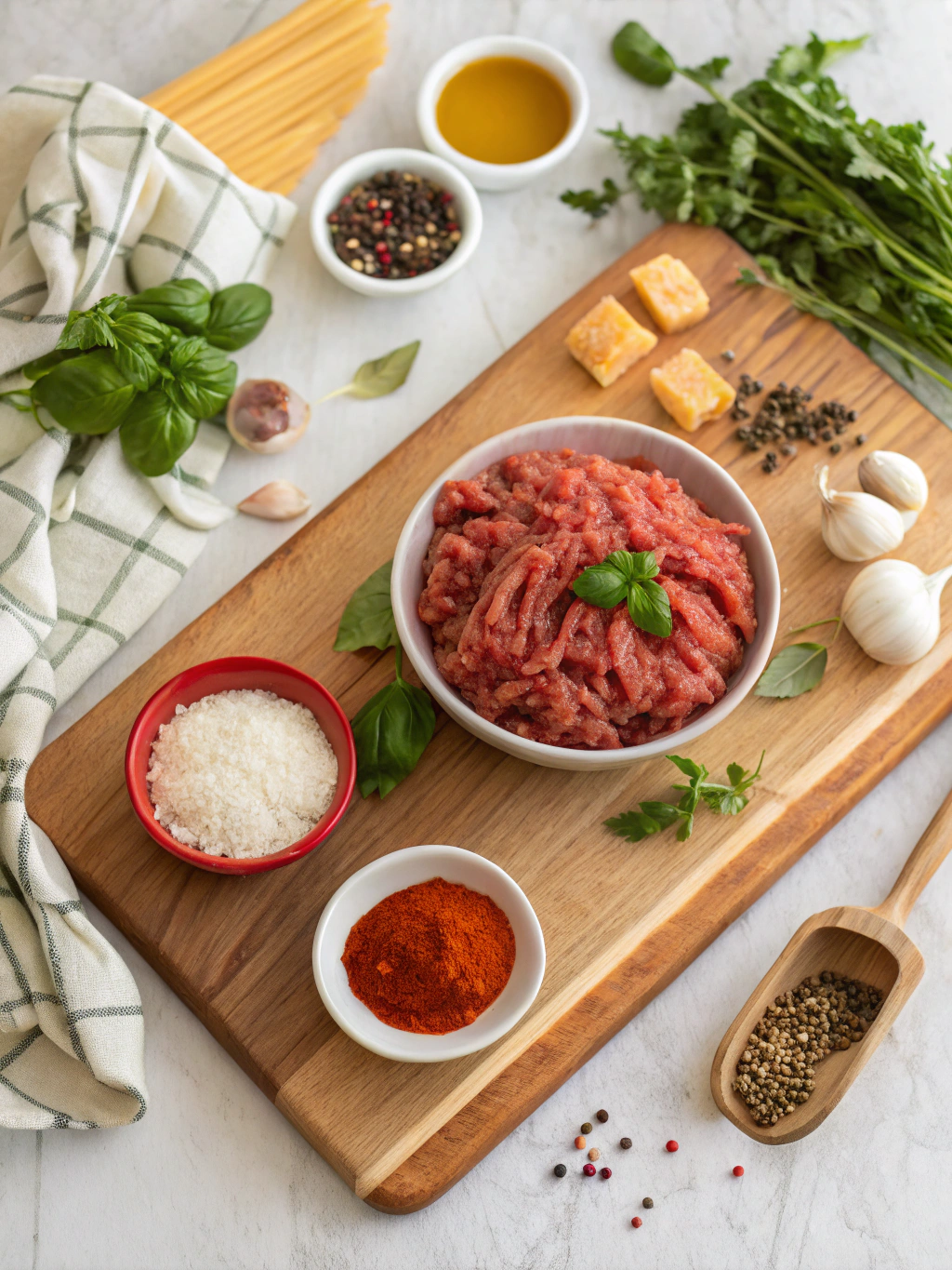 Bolognesesaus Geheimnisse ingredients