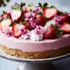 No-Bake Strawberry Cheesecake Tart