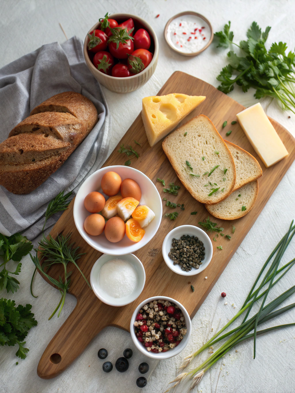 frühstück für gäste ingredients