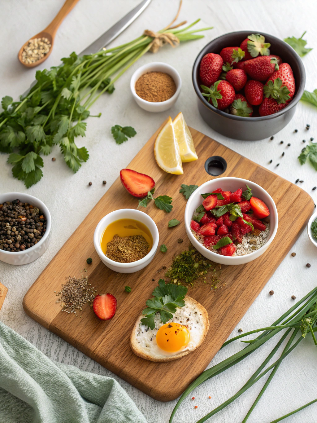 gesundes frühstück ideen ingredients