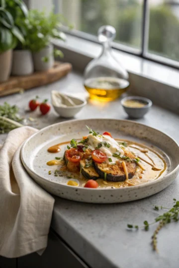 vegetarisches mittagessen
