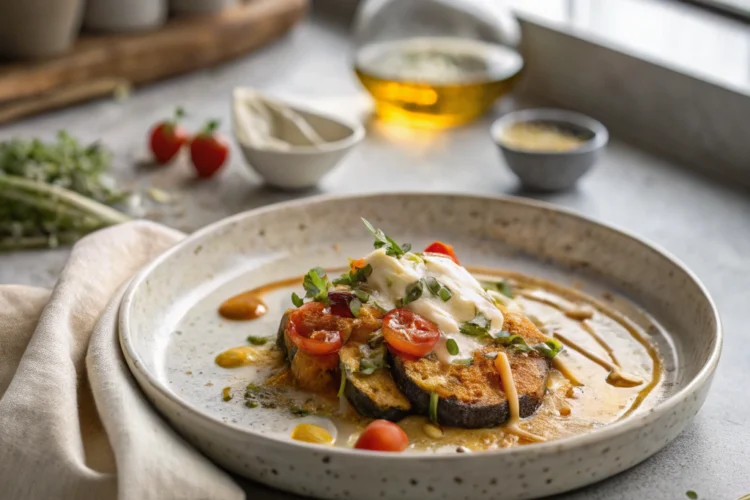 vegetarisches mittagessen