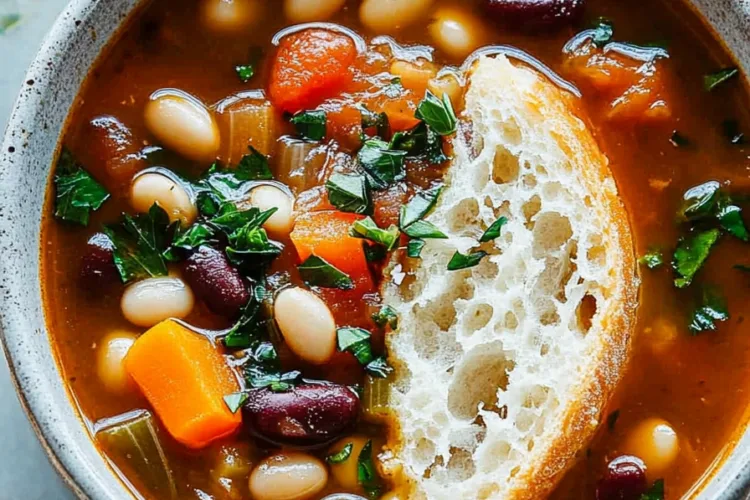 witte bonen minestrone