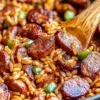 worstvlees en rijstpan