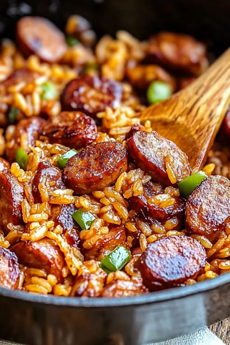 worstvlees en rijstpan