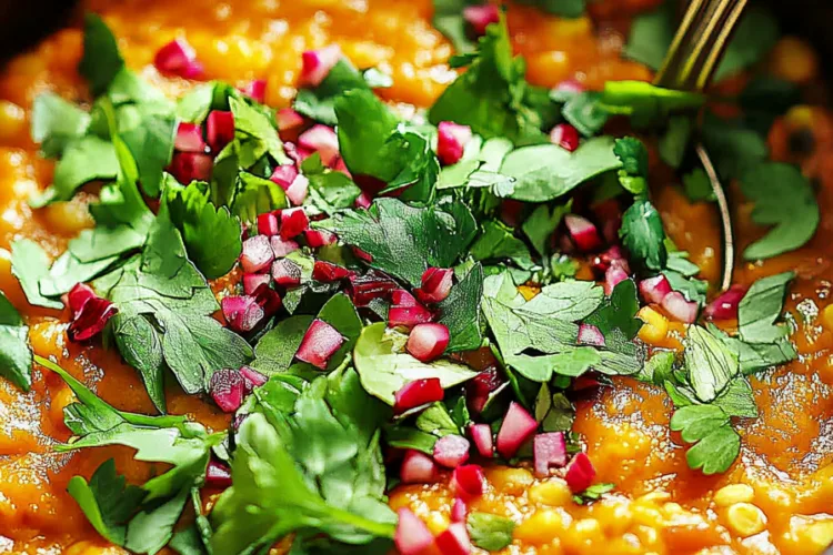 zoete aardappel rode linzen dal