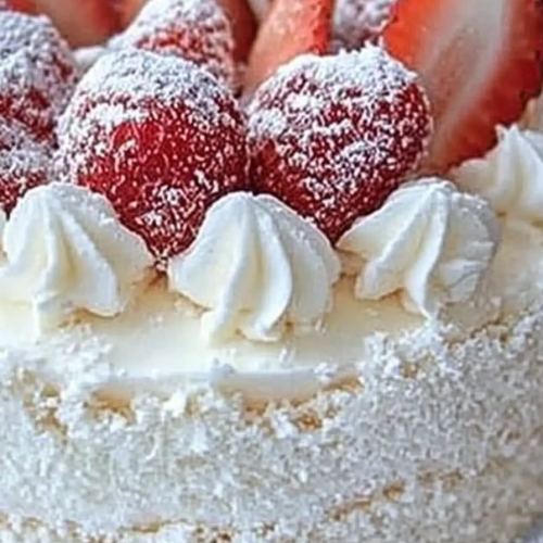 Aardbei Raffaello Taart