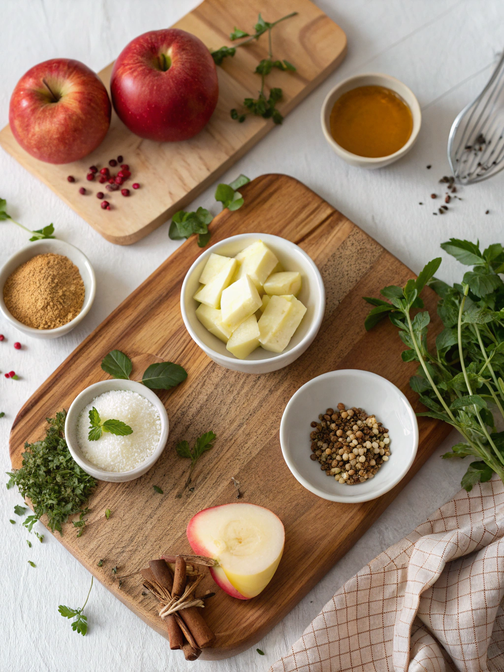 Apfelpudding-Schnitten ingredients