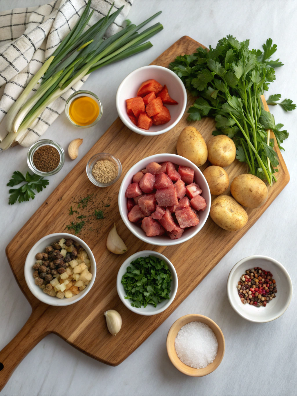 Bauerntopf maken ingredients