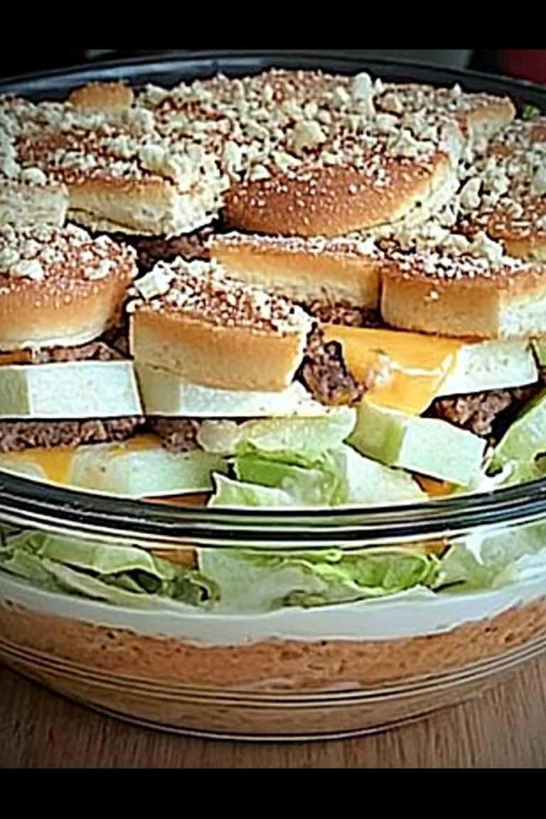 Big Mac Schichtsalat