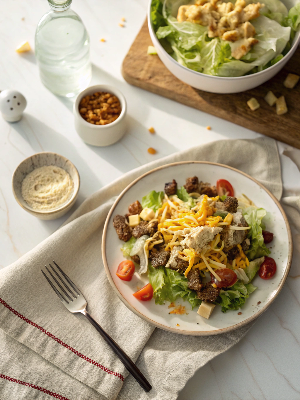 Big Mac Schichtsalat serving suggestion