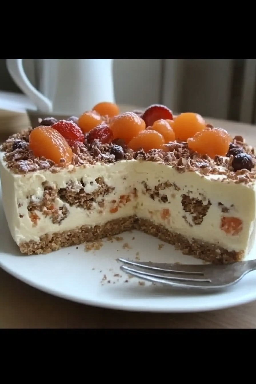 Calypsotorte recept Final Dish Presentation