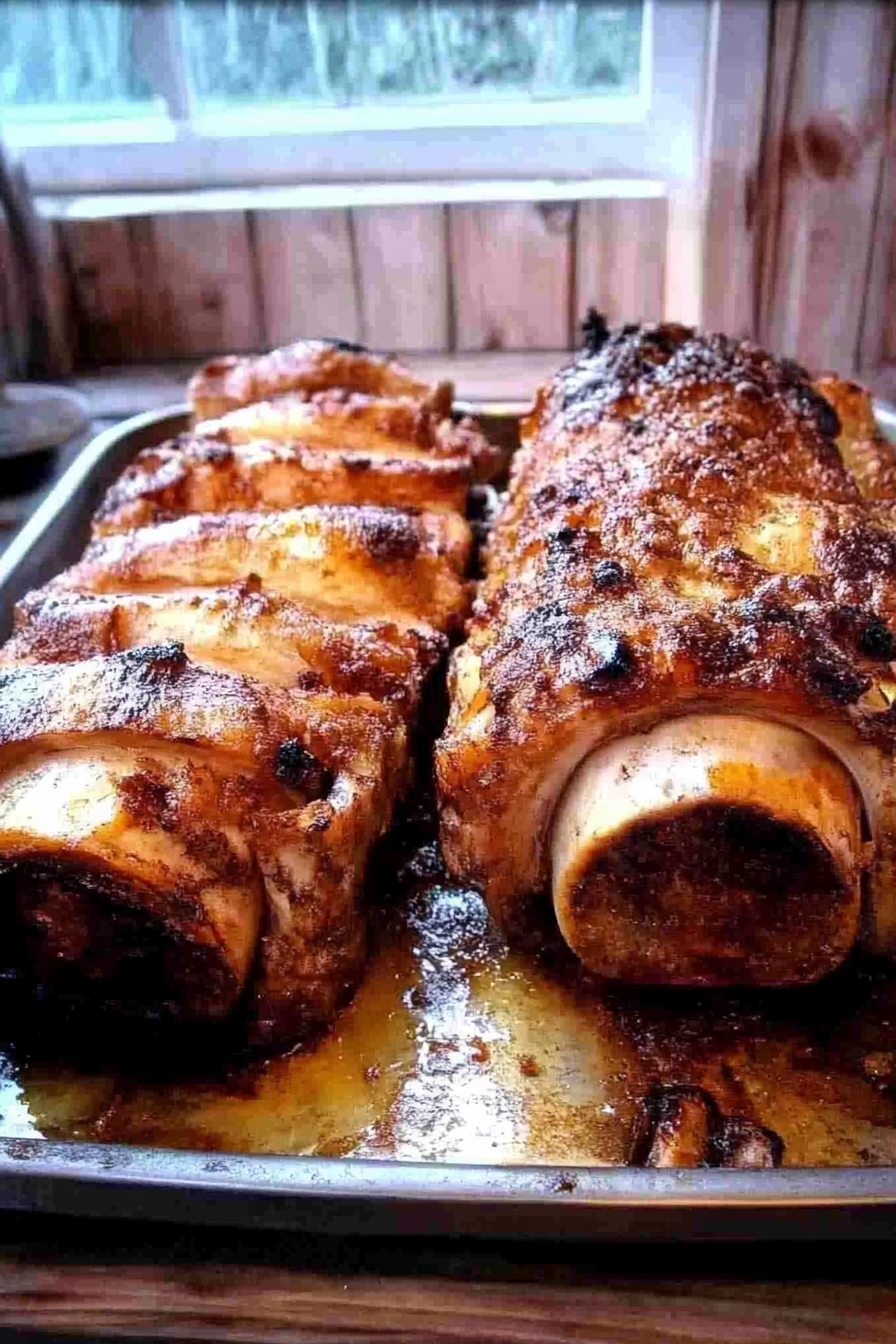 Dicke Rippchen oven Final Dish Presentation