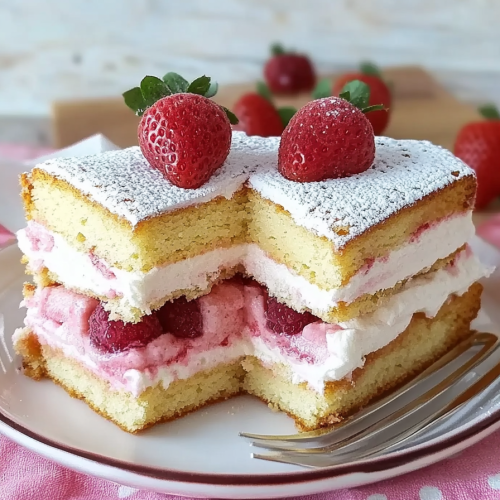 Erdbeertraum Schnitte