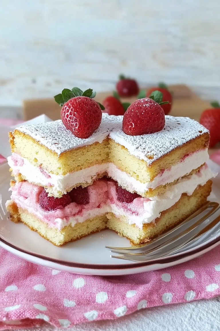 Erdbeertraum Schnitte