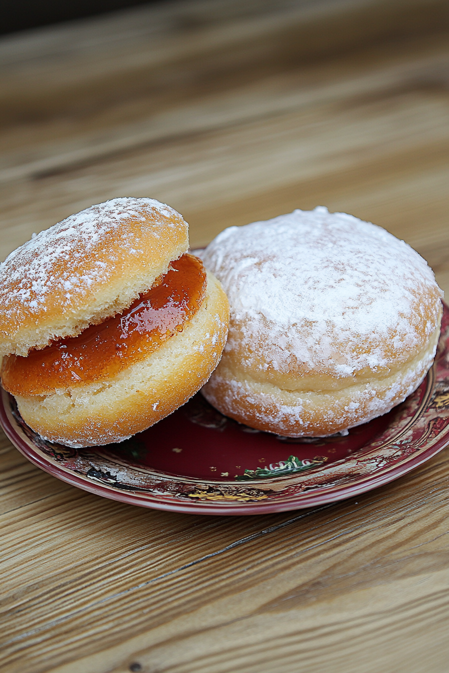 Faschingskrapfen tips Final Dish Presentation