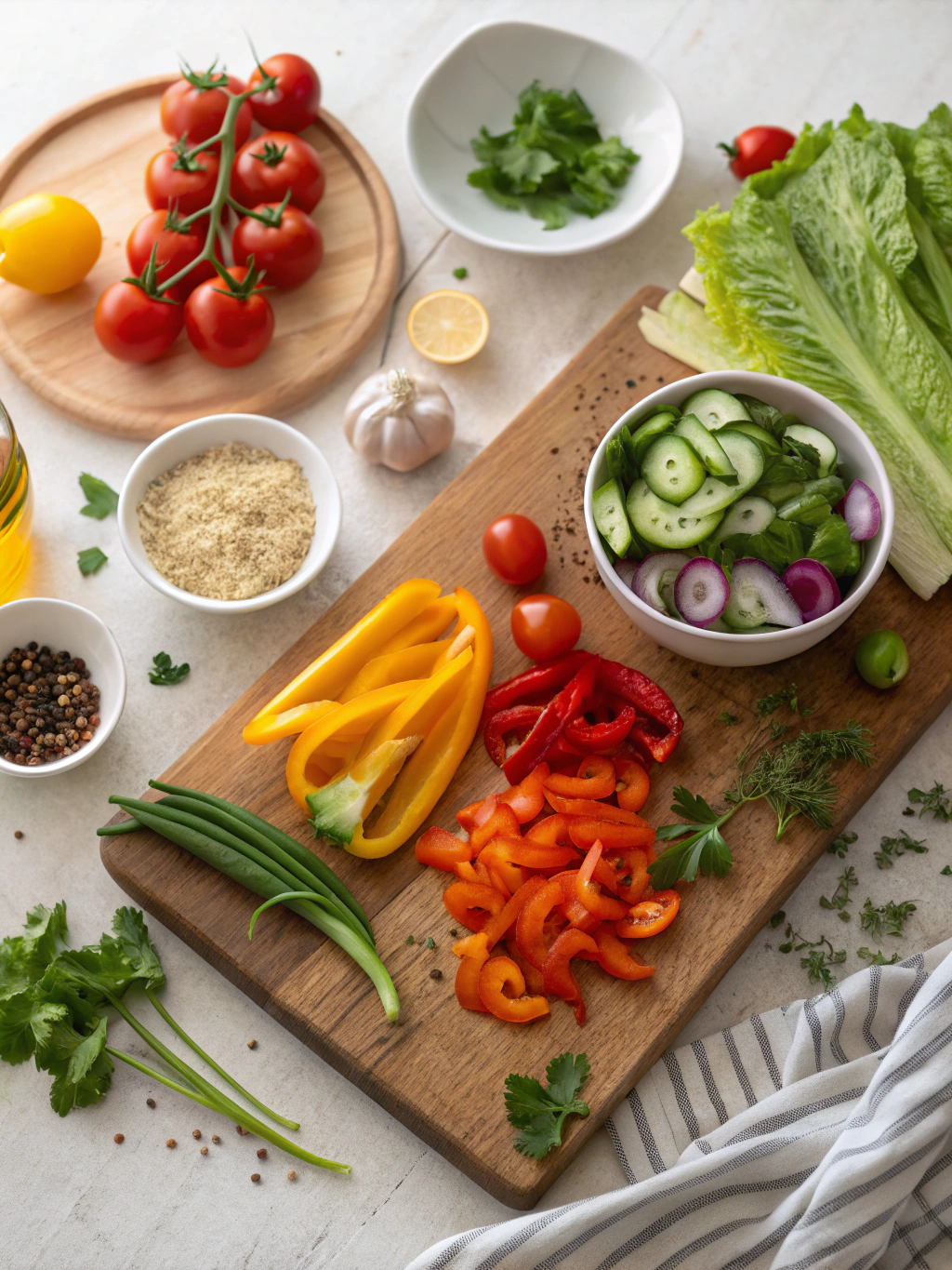 Franse salade ingredients