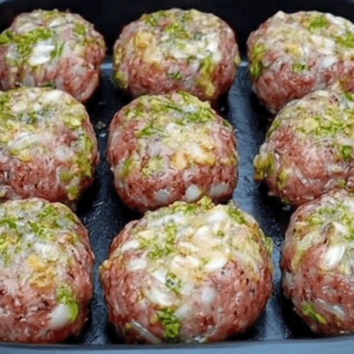 Frikadellen uit de oven