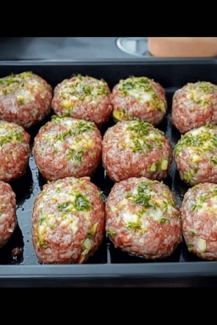 Frikadellen uit de oven Final Dish Presentation