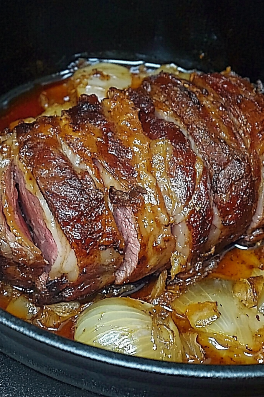 Gevulde Nackenbraten Final Dish Presentation