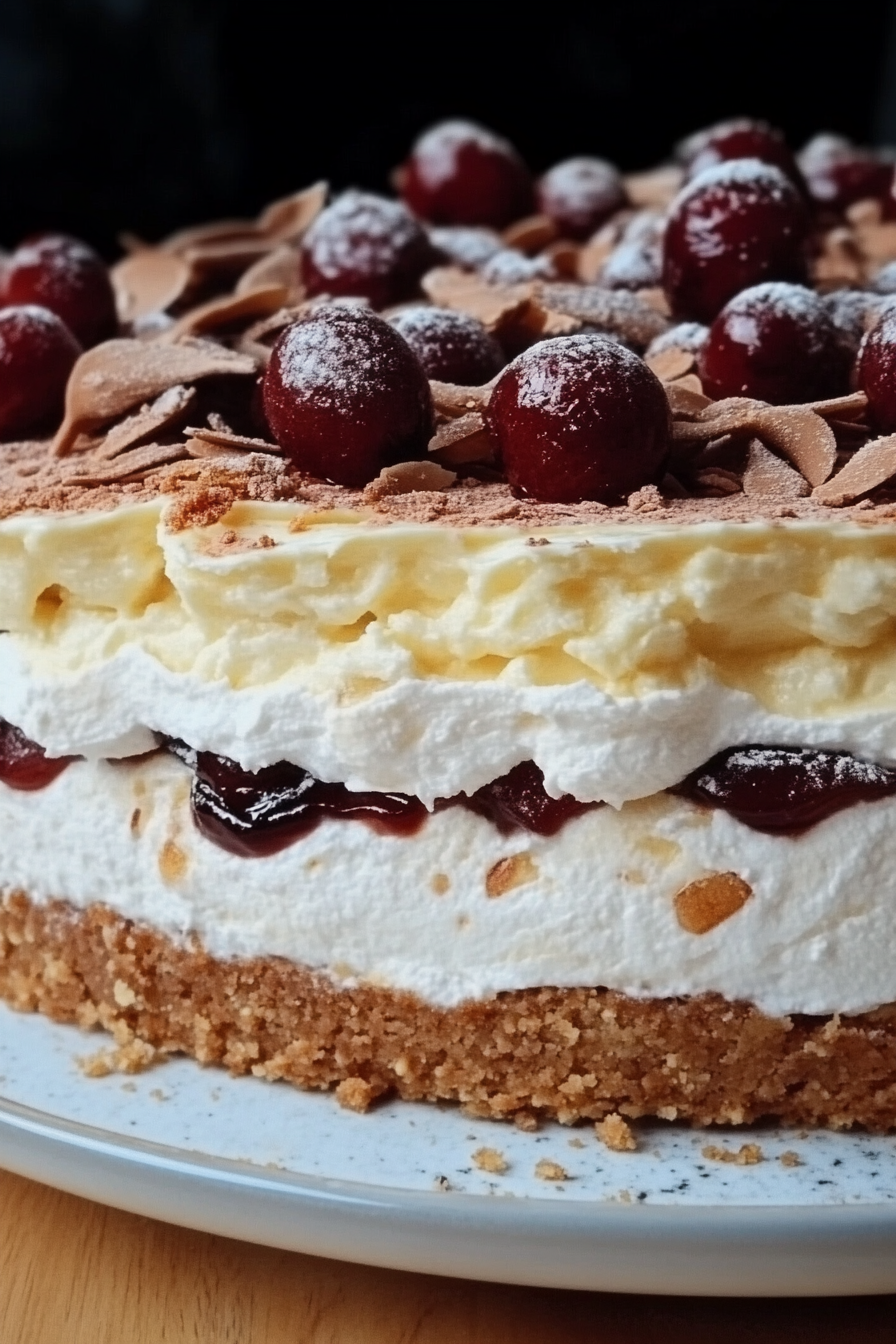 Gewittertorte maken Final Dish Presentation