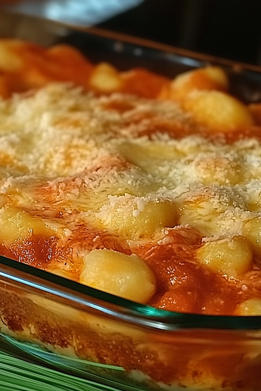 Gnocchi uit de oven Final Dish Presentation