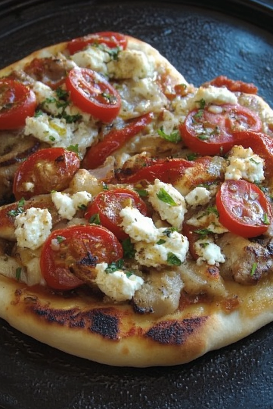 Gyros maken Final Dish Presentation