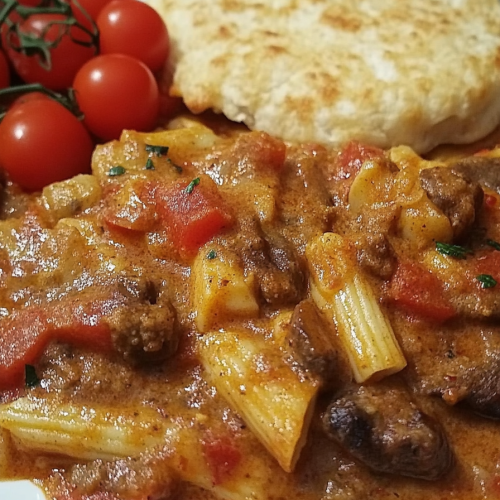 Gyros met Metaxa Saus