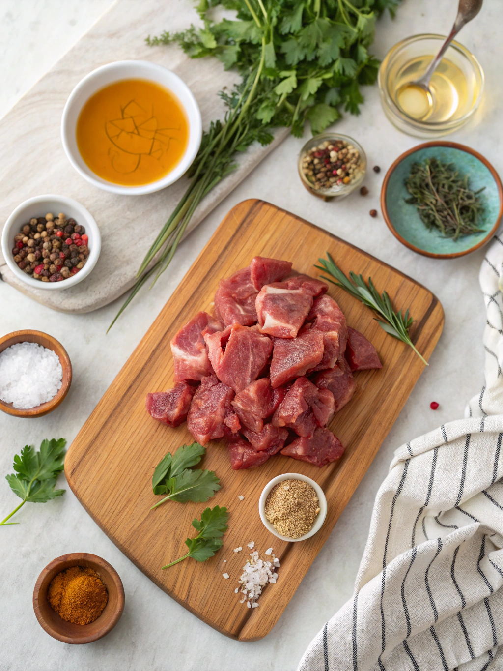 Gyros met Metaxa Saus ingredients