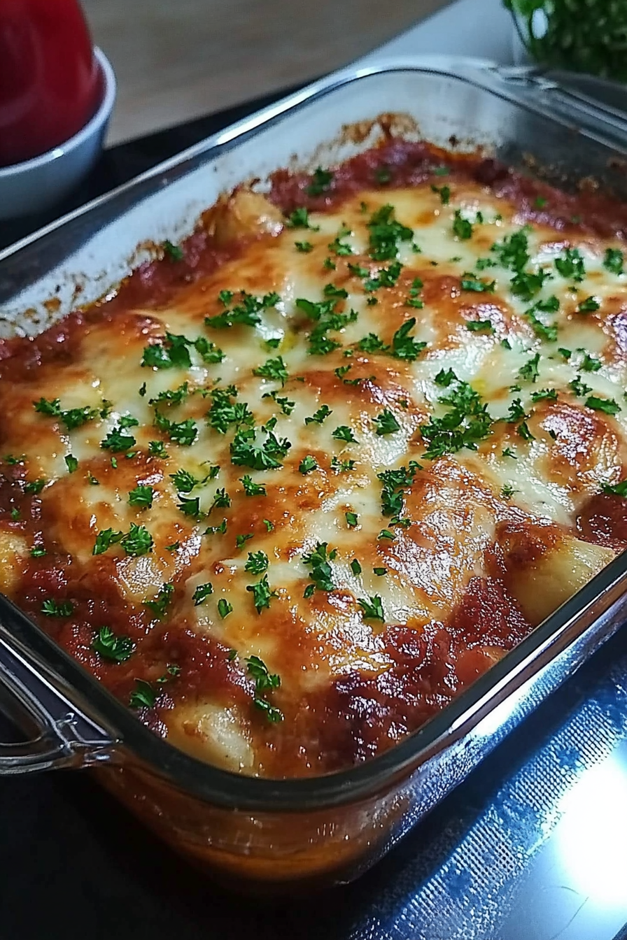 Hackbällchen Toscana recept Final Dish Presentation