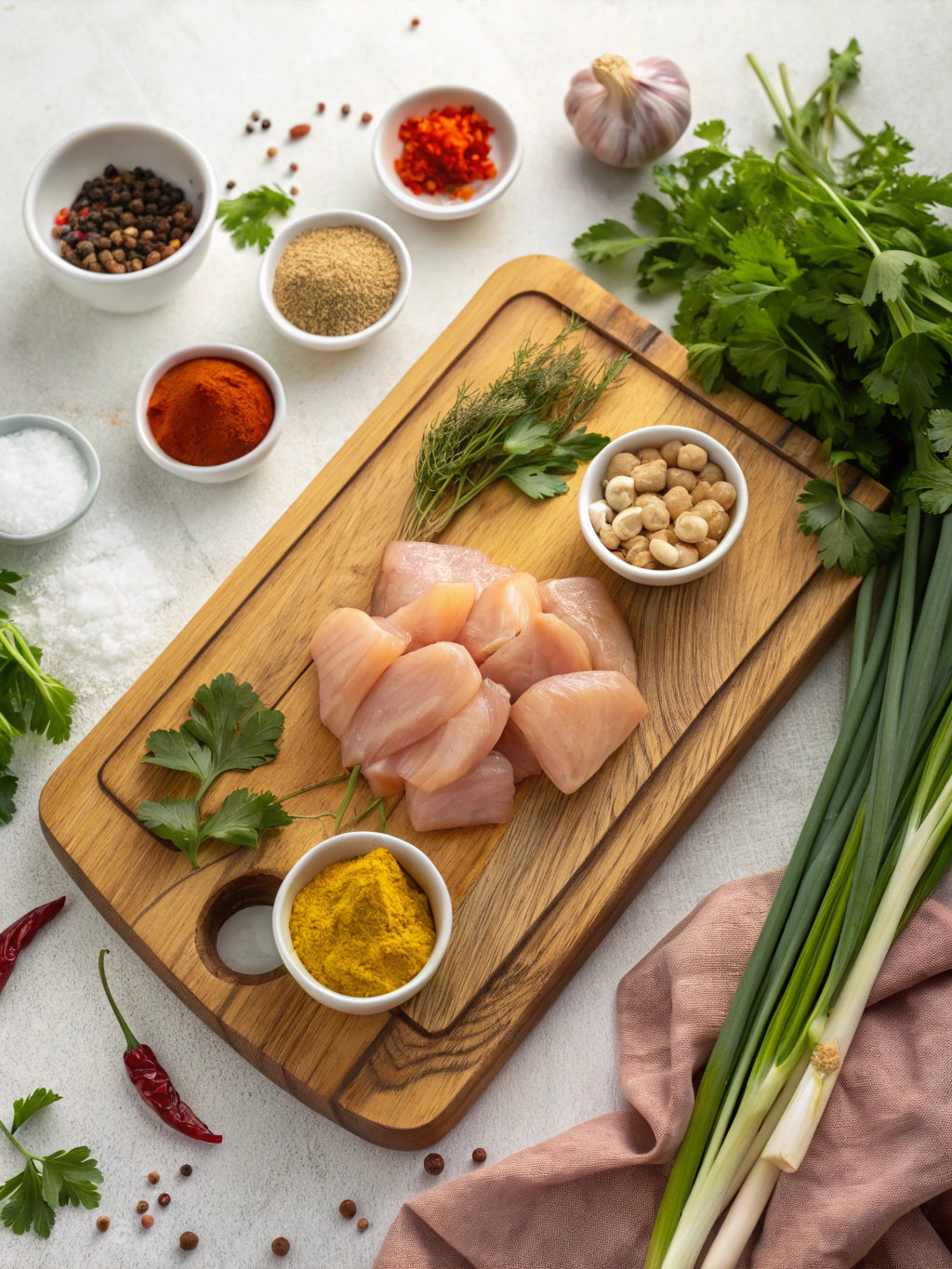 Indische Hähnchenbrust ingredients