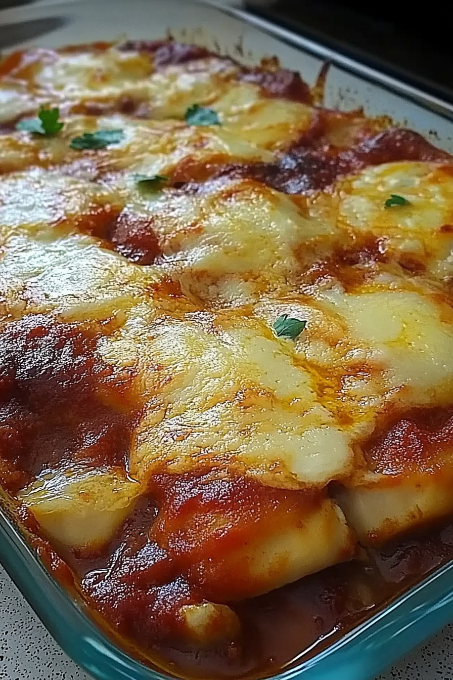 Jagerschnitzel Auflauf Final Dish Presentation