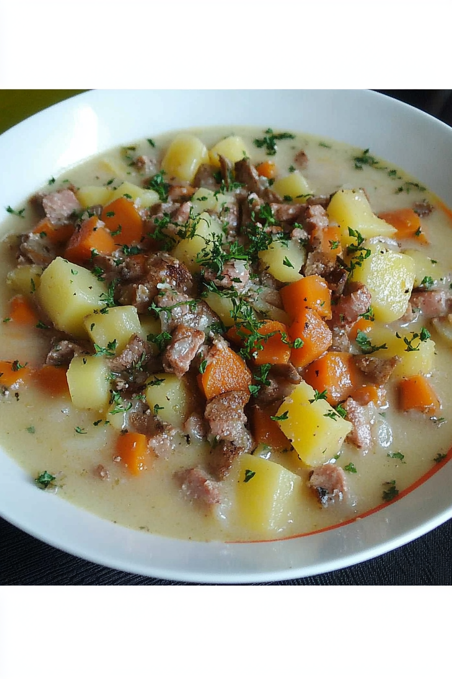 Kartoffel-Hackfleisch-Topf Final Dish Presentation