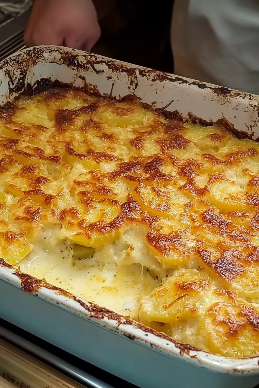 Kartoffelgratin Recept Final Dish Presentation
