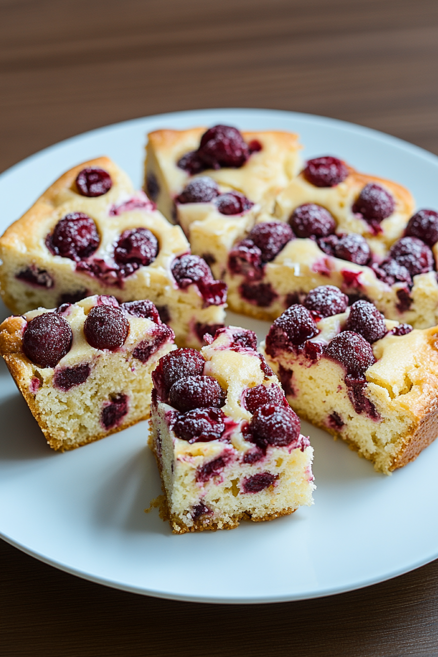 Kirsch-Joghurt-Kuchen Final Dish Presentation