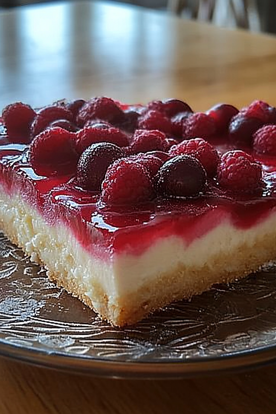 Kirsch Schmand Blechkuchen Final Dish Presentation