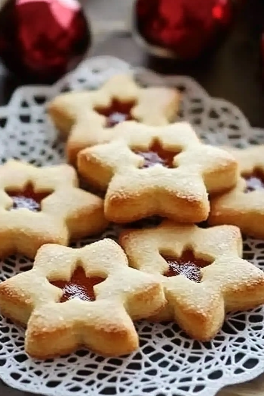 Linzer Plätzchen Final Dish Presentation