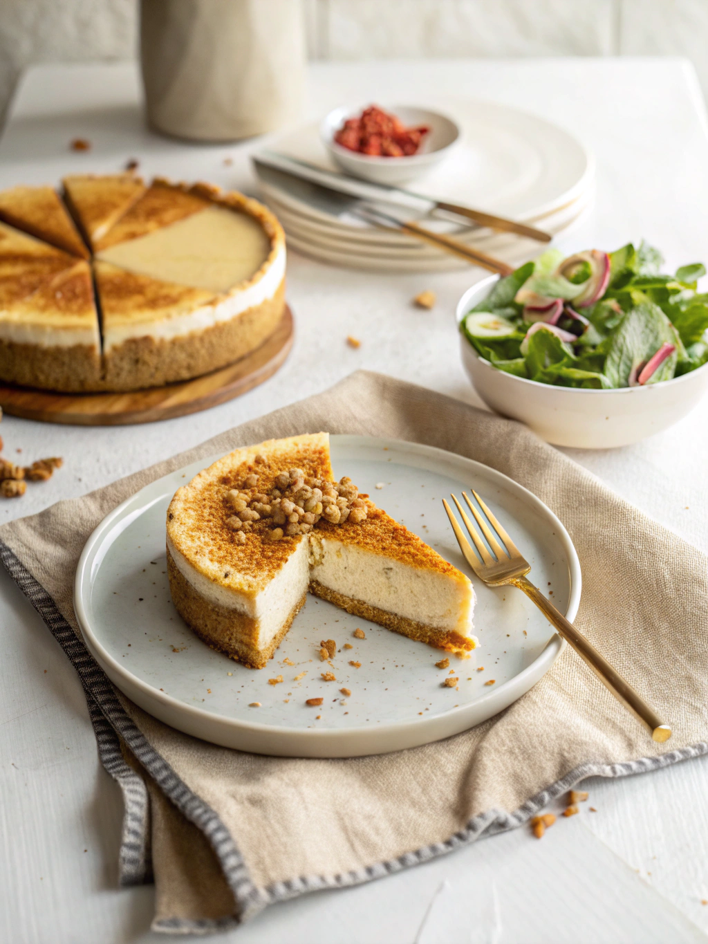 Lotus Cheesecake Recept serving suggestion