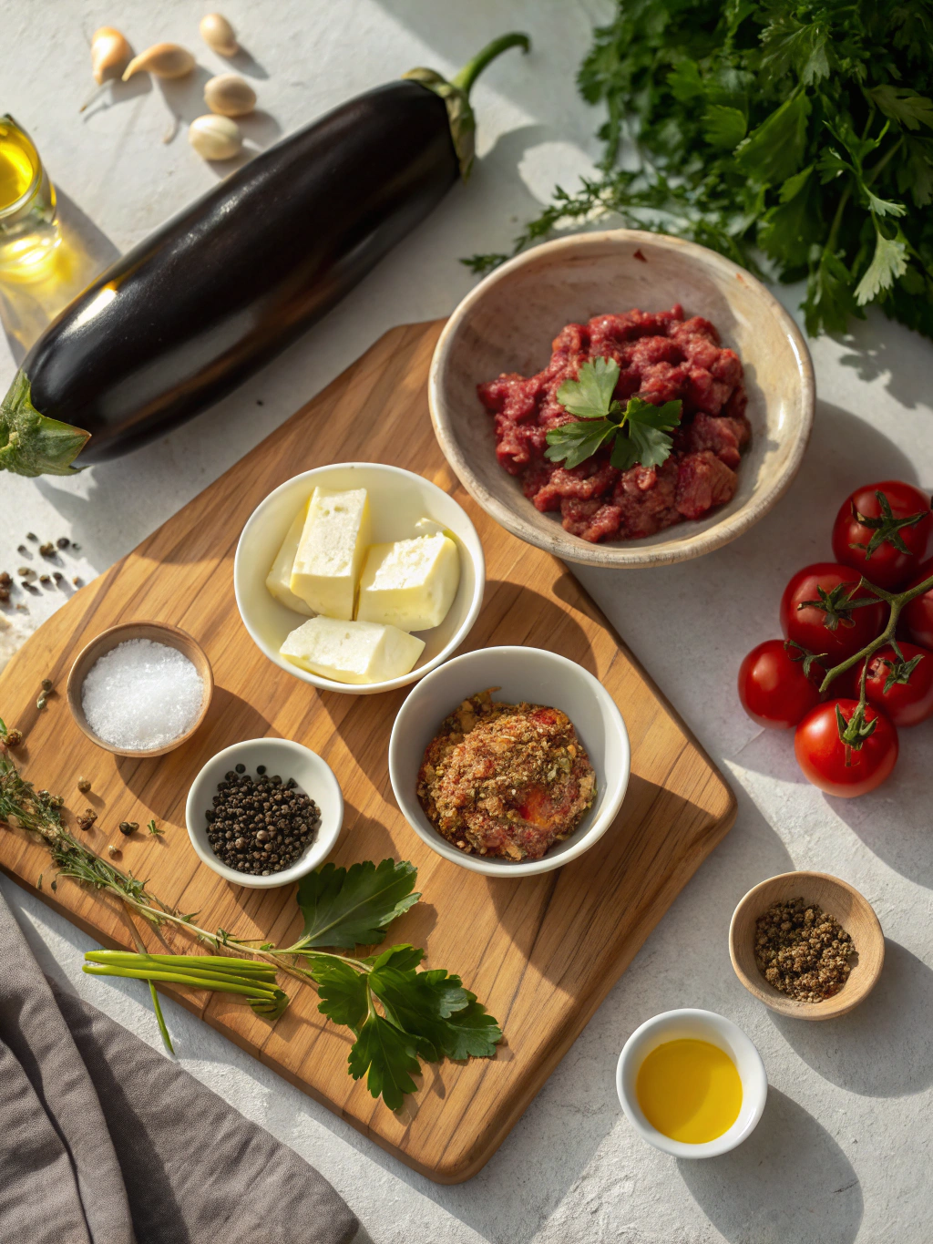 Moussaka recept ingredients