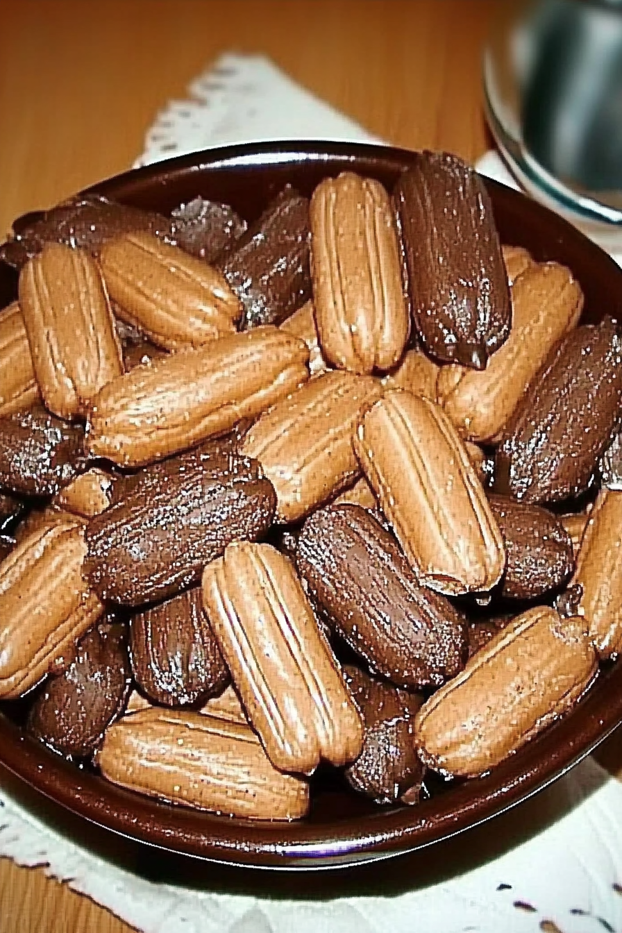 Nougatstangen maken Final Dish Presentation