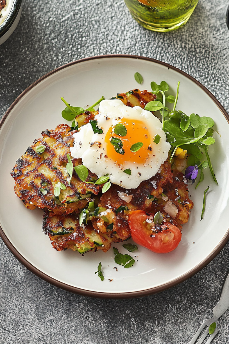 Ontbijt Courgette Fritters
