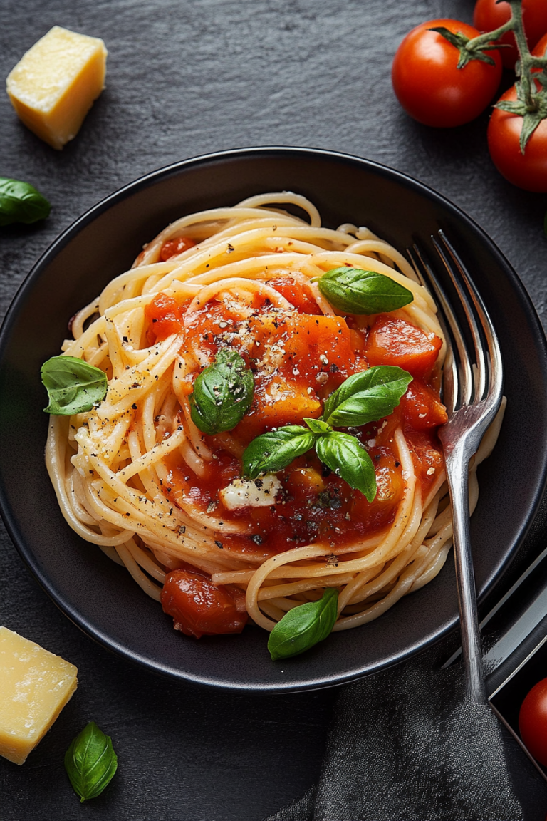 Perfecte Pasta met Tomatensaus