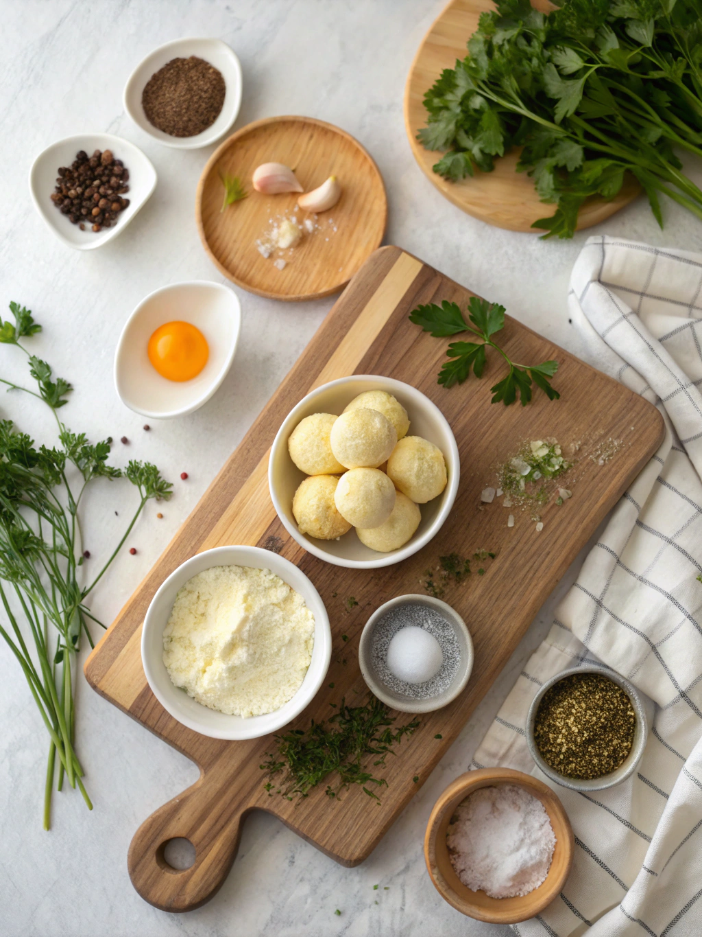 Quarkkeulchen zonder aardappelen ingredients