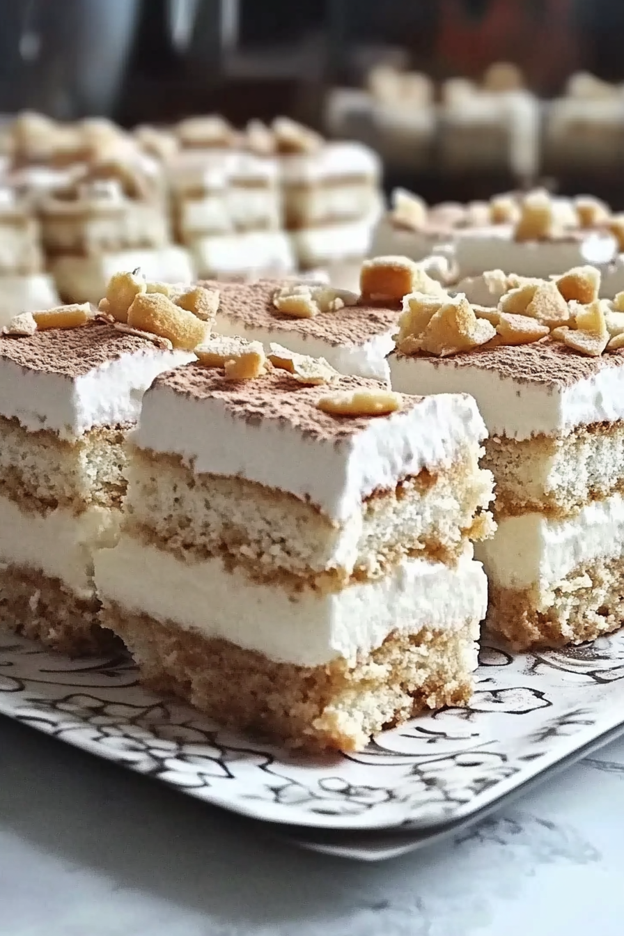 Raffaello Tiramisu Final Dish Presentation