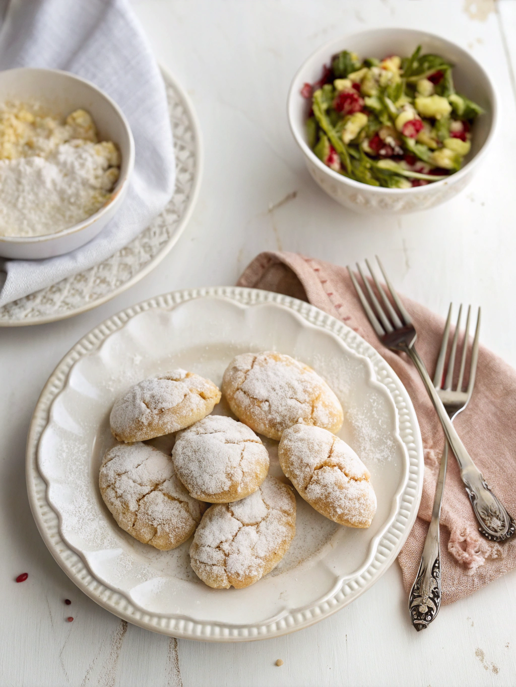 Ricciarelli recept serving suggestion