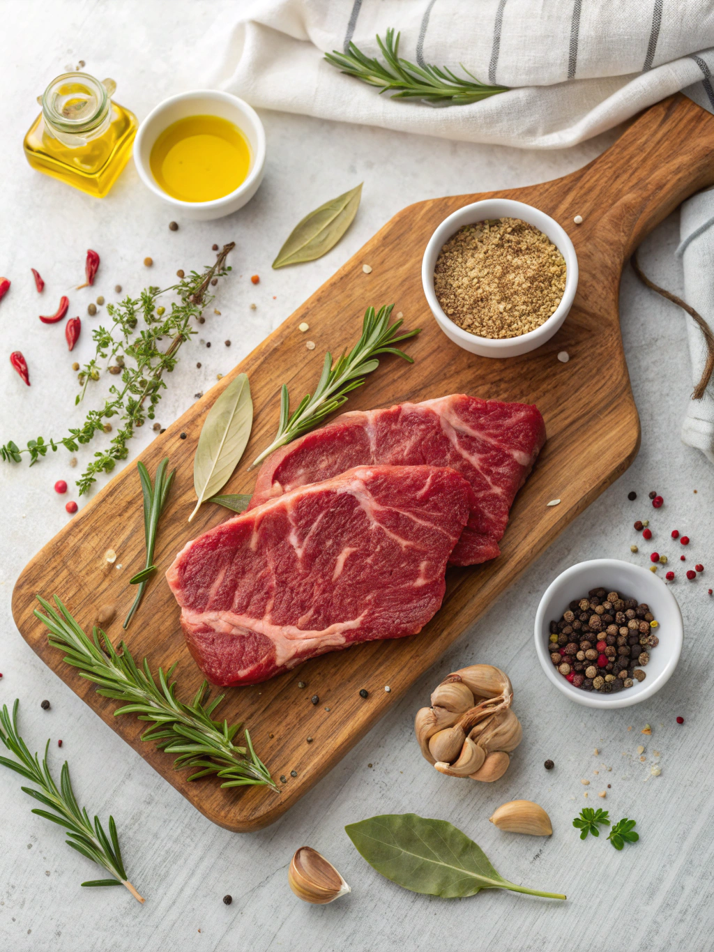 Rindfleisch mit Senf geschmort ingredients