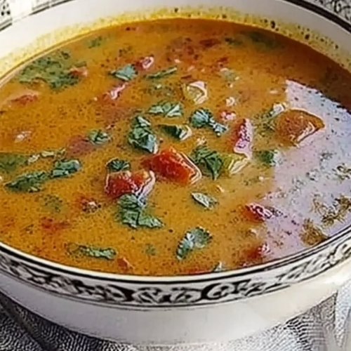 Rode Curry Kokossoep