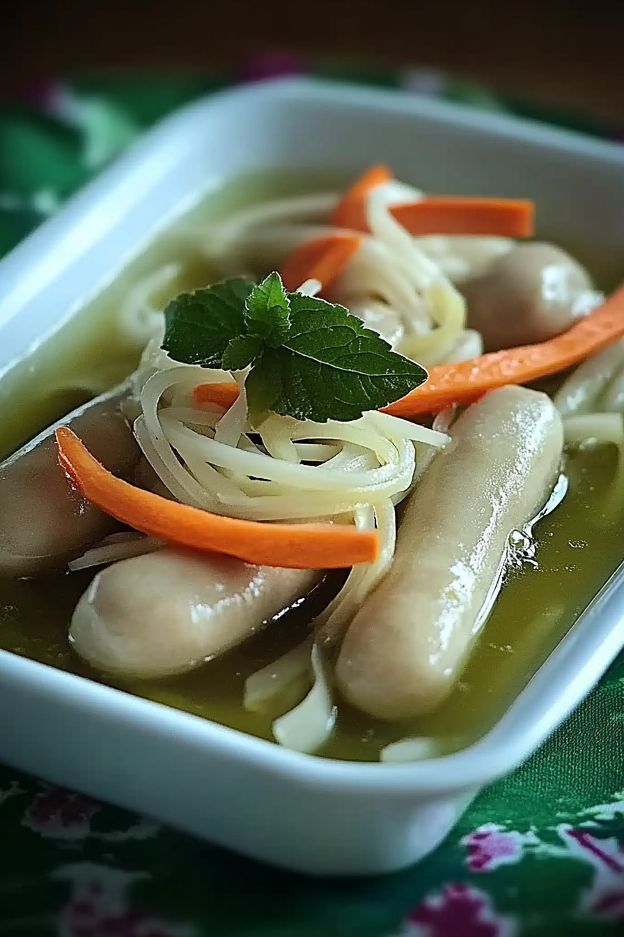 Saure Zipfel Recipe Final Dish Presentation