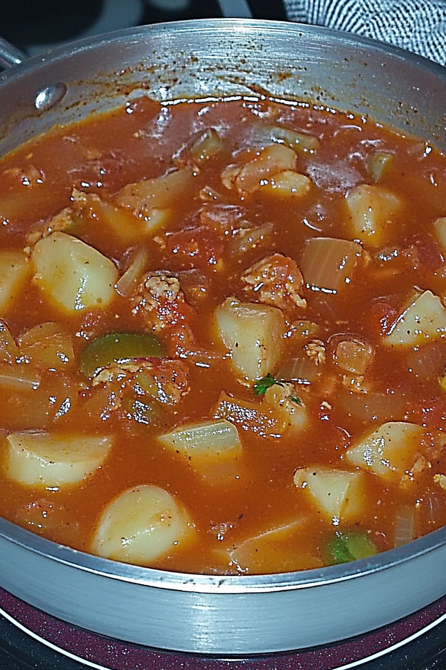 Schaschliktopf Recepten Final Dish Presentation