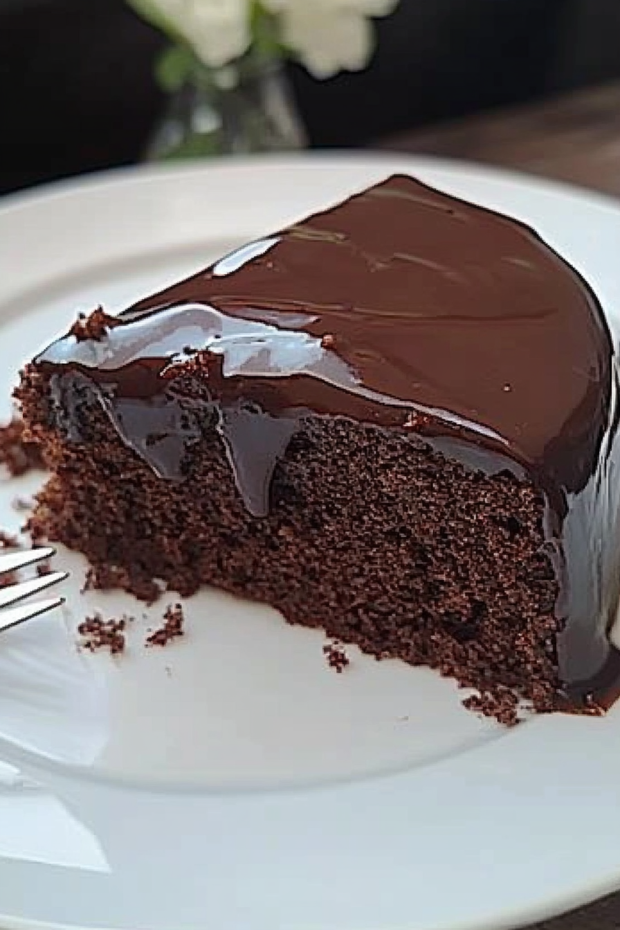 Schokokuchen Rezept Final Dish Presentation